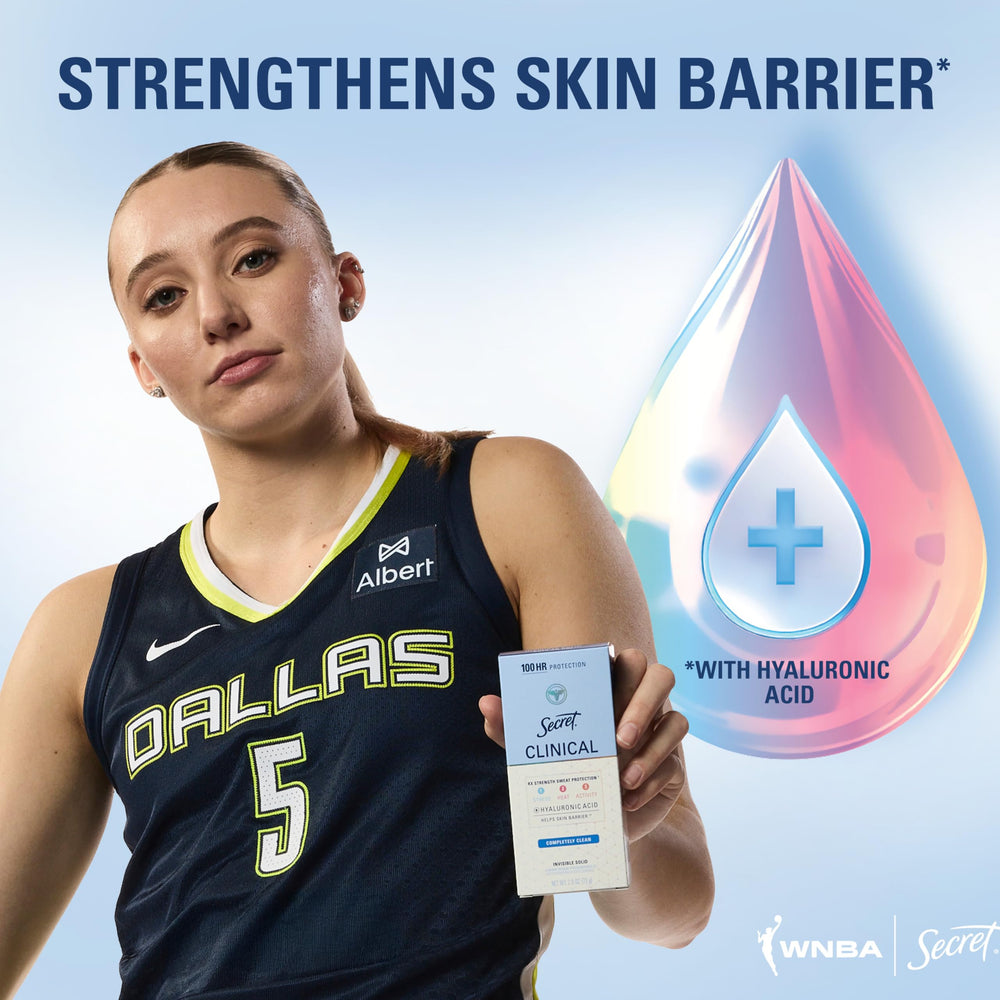 Secret Paige Bueckers Edition 2.6 oz size for daily use.
