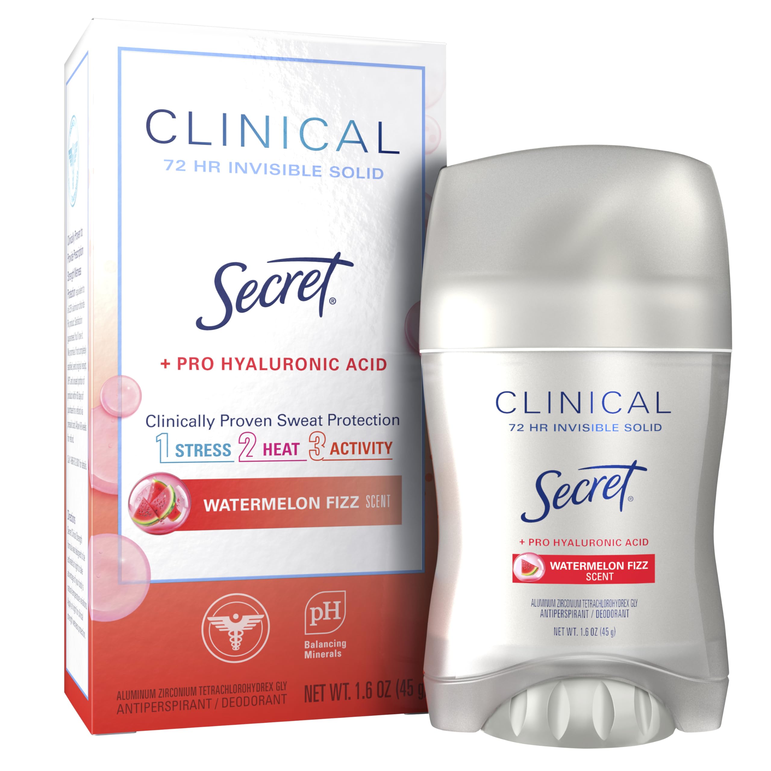 Secret Watermelon Fizz bottle highlights refreshing scent for daily wear