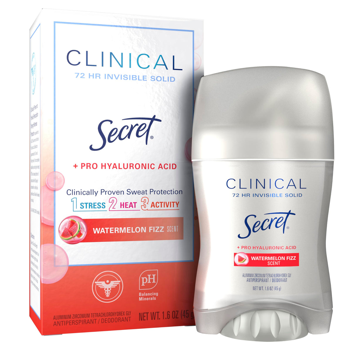 Secret Watermelon Fizz bottle highlights refreshing scent for daily wear
