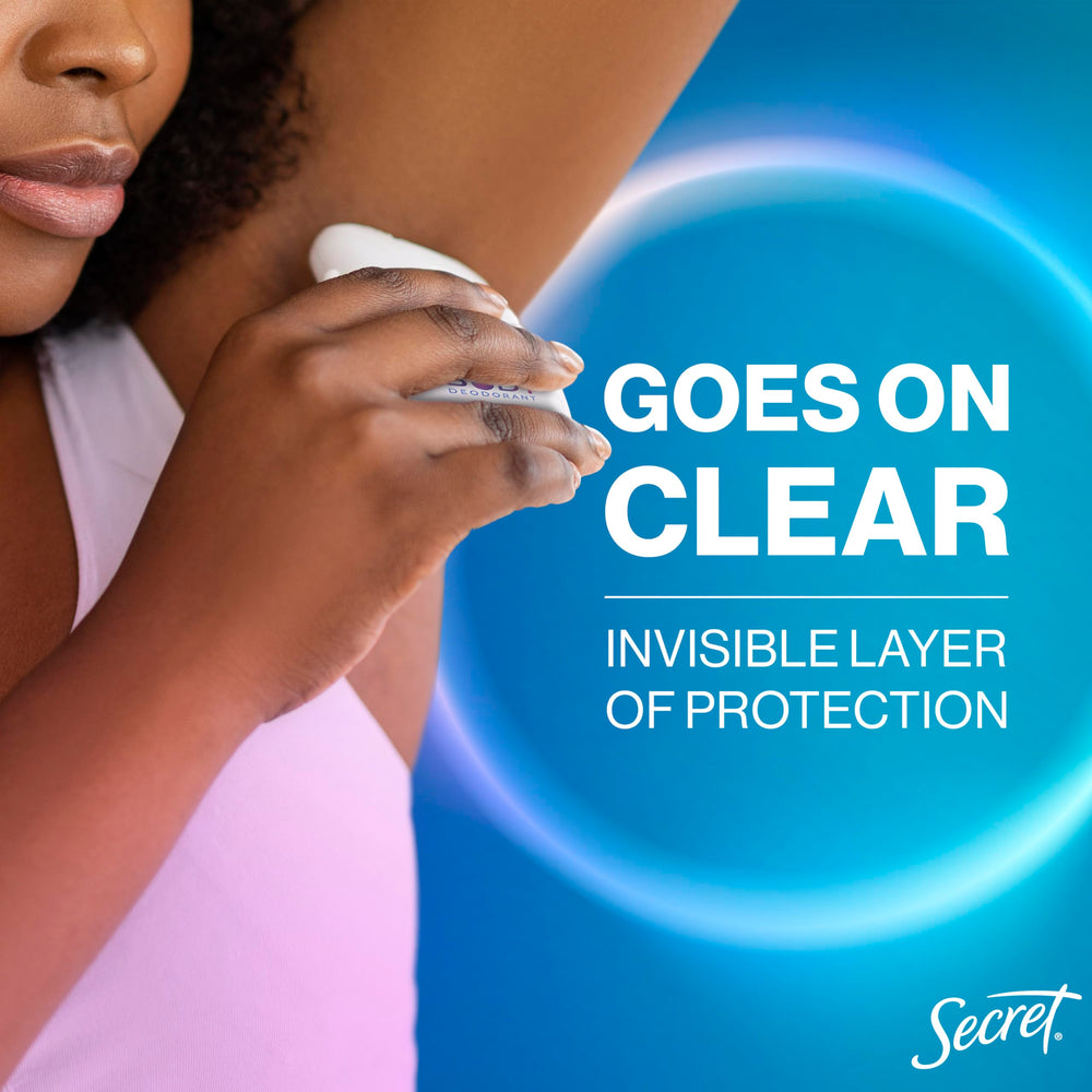 Secret Whole Body Deodorant Packaging portable and travel-ready
