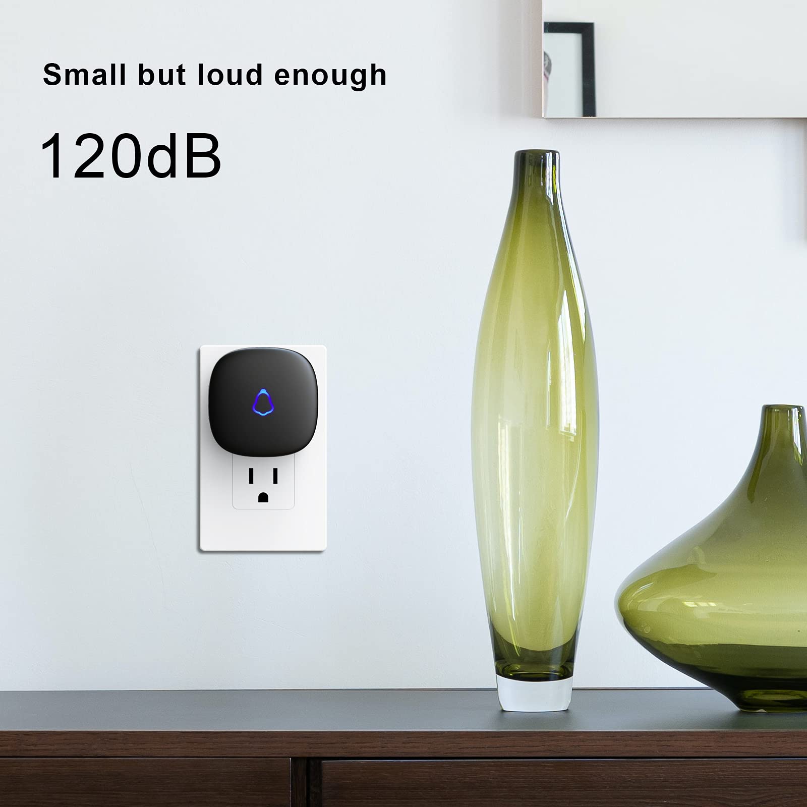 SECRUI doorbell range up to 1000 feet in open spaces