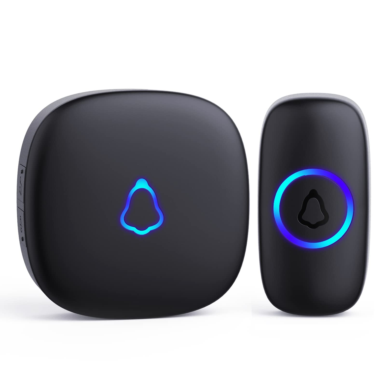 SECRUI wireless doorbell transmitter pre-paired for instant setup