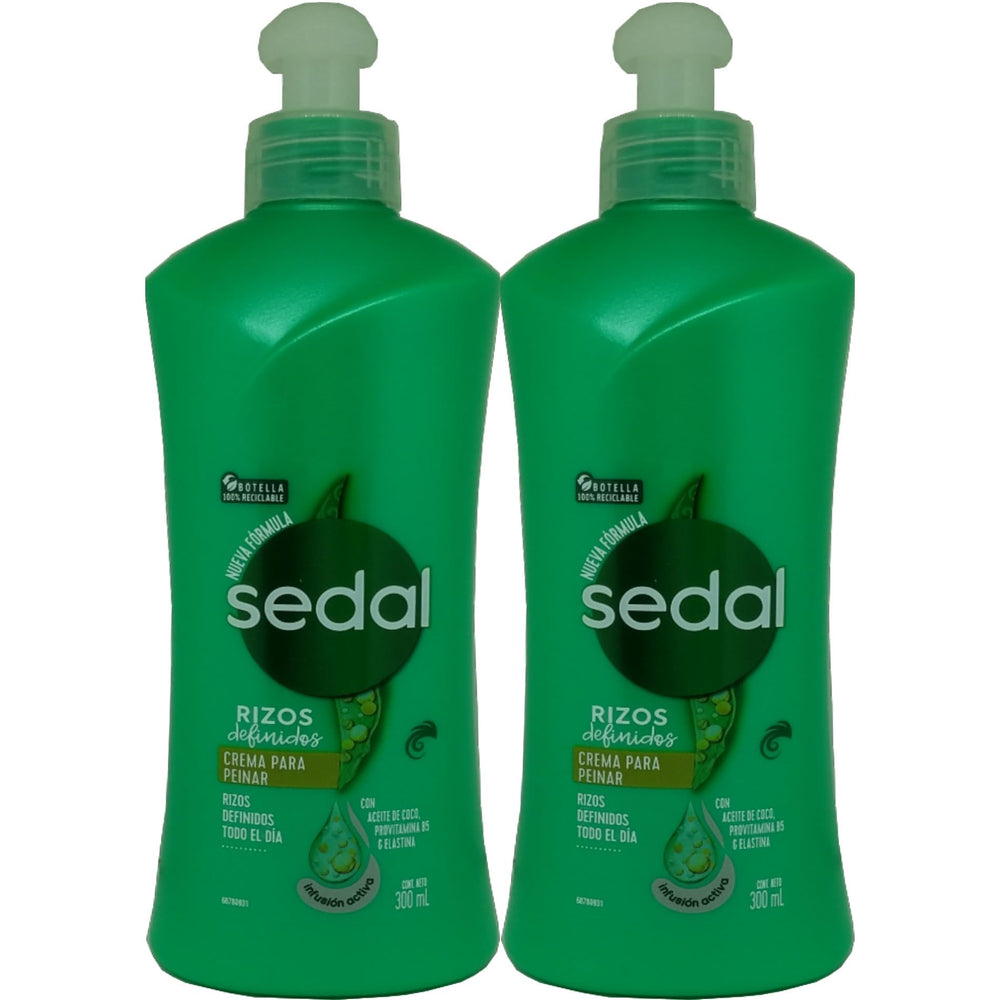 Sedal Defined Curls Cream bottle showing curl definition and hydration.