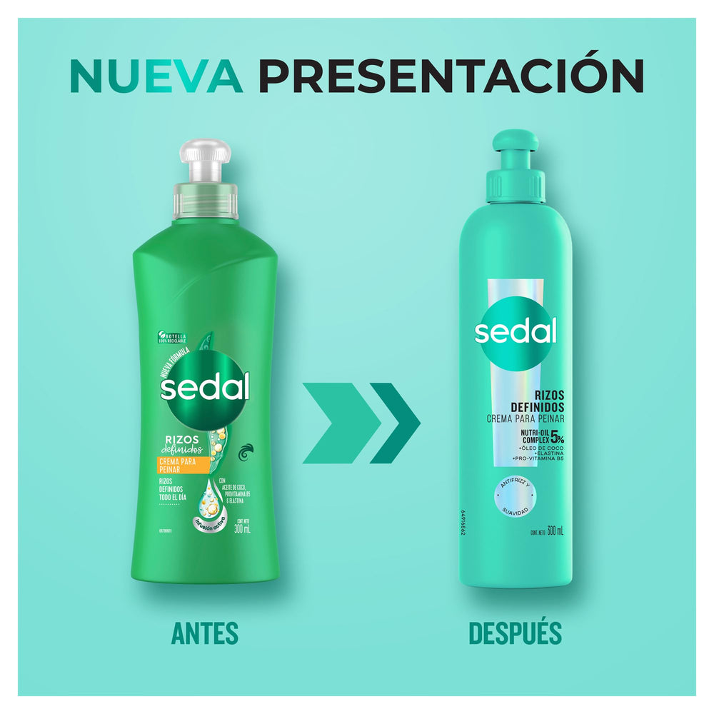 Sedal Defined Curls Styling Cream packaging on shelf signals everyday styling convenience