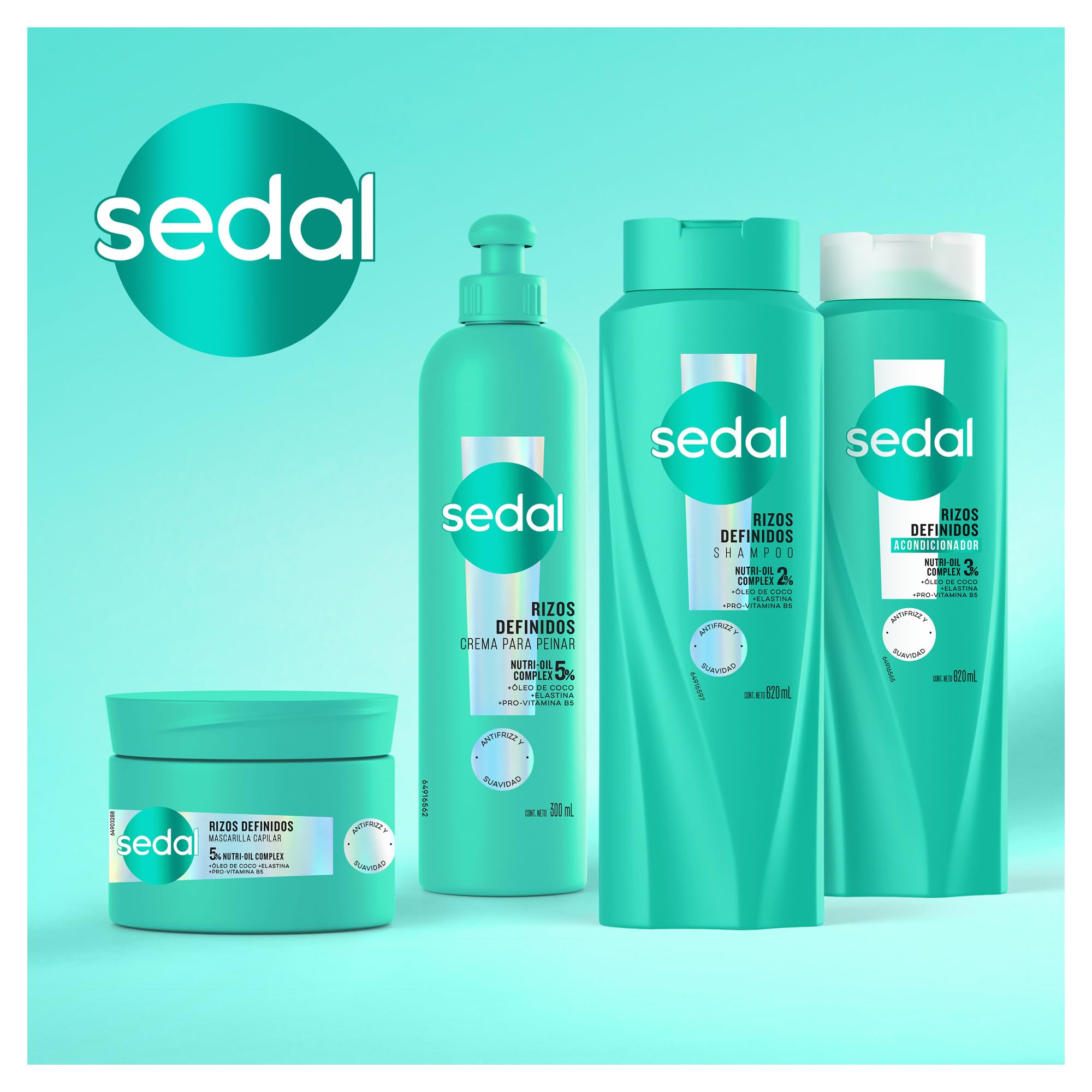 Sedal Defined Curls Styling Cream close-up shows creamy texture for smooth application