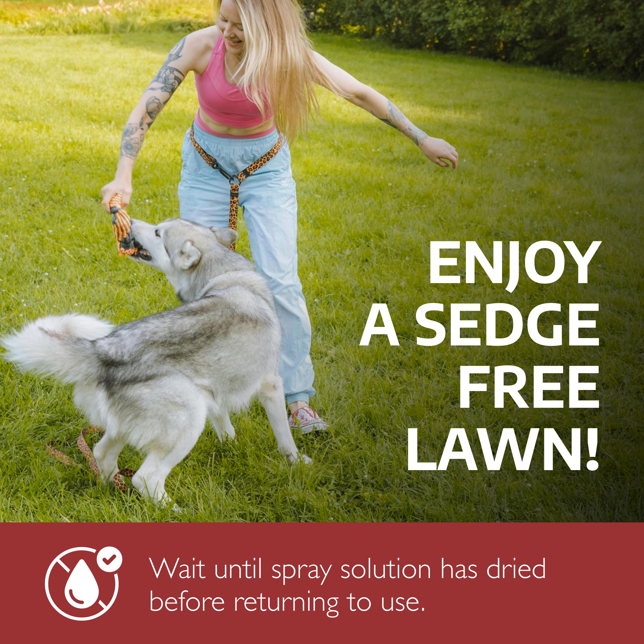 Sedgehammer Plus USA-made quality underscores American-made garden care.
