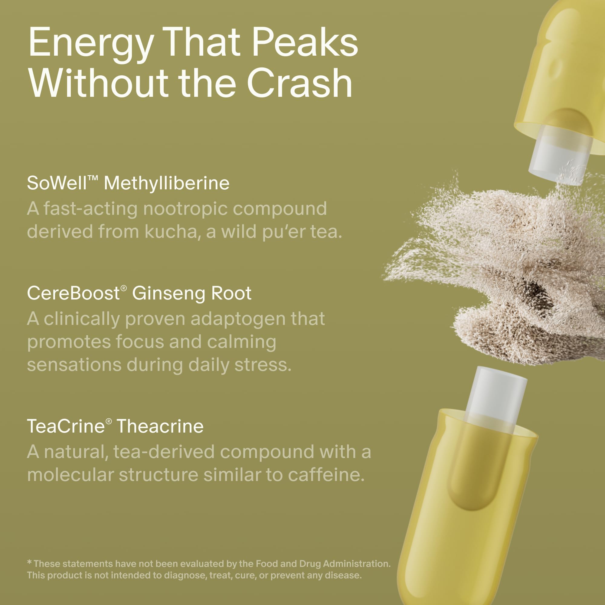 Seed AM-02 packaging suggests vegan, shelf-stable energy for daily use.