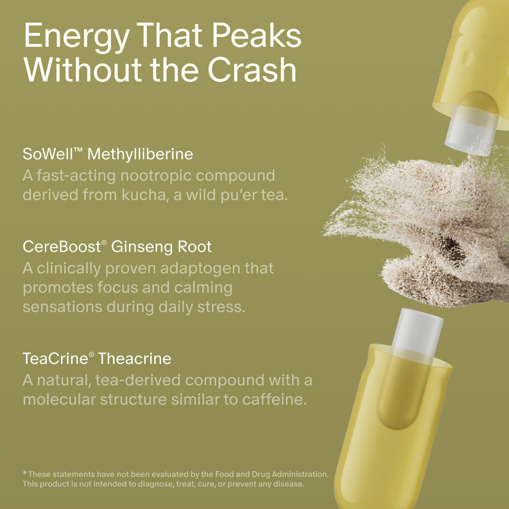Seed AM-02 packaging suggests vegan, shelf-stable energy for daily use.
