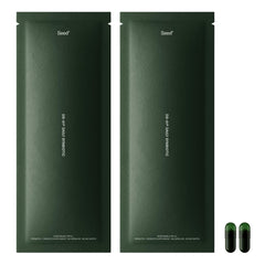 Seed DS-01 daily synbiotic bottle emphasizing 53.6B AFU for digestion support.