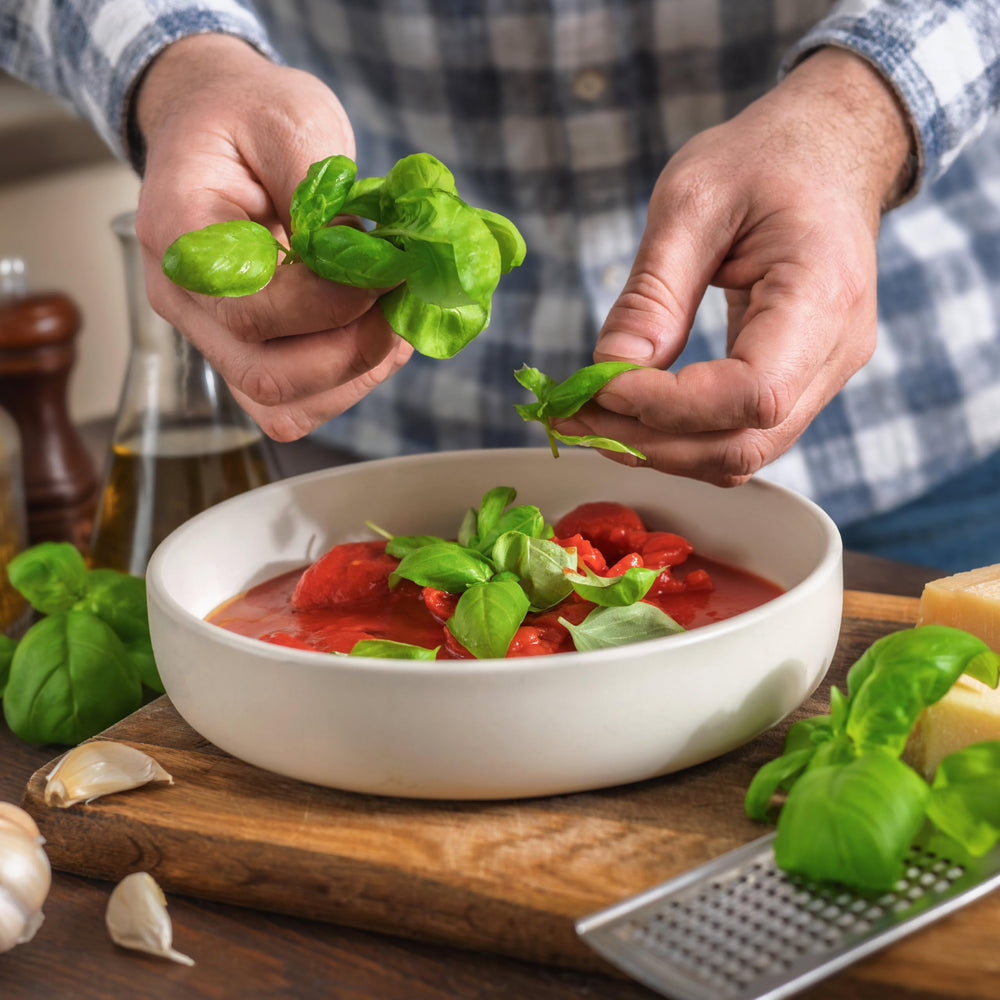 Seed Needs Basil Seeds Italian Large Leaf Packet is great for patio planters.