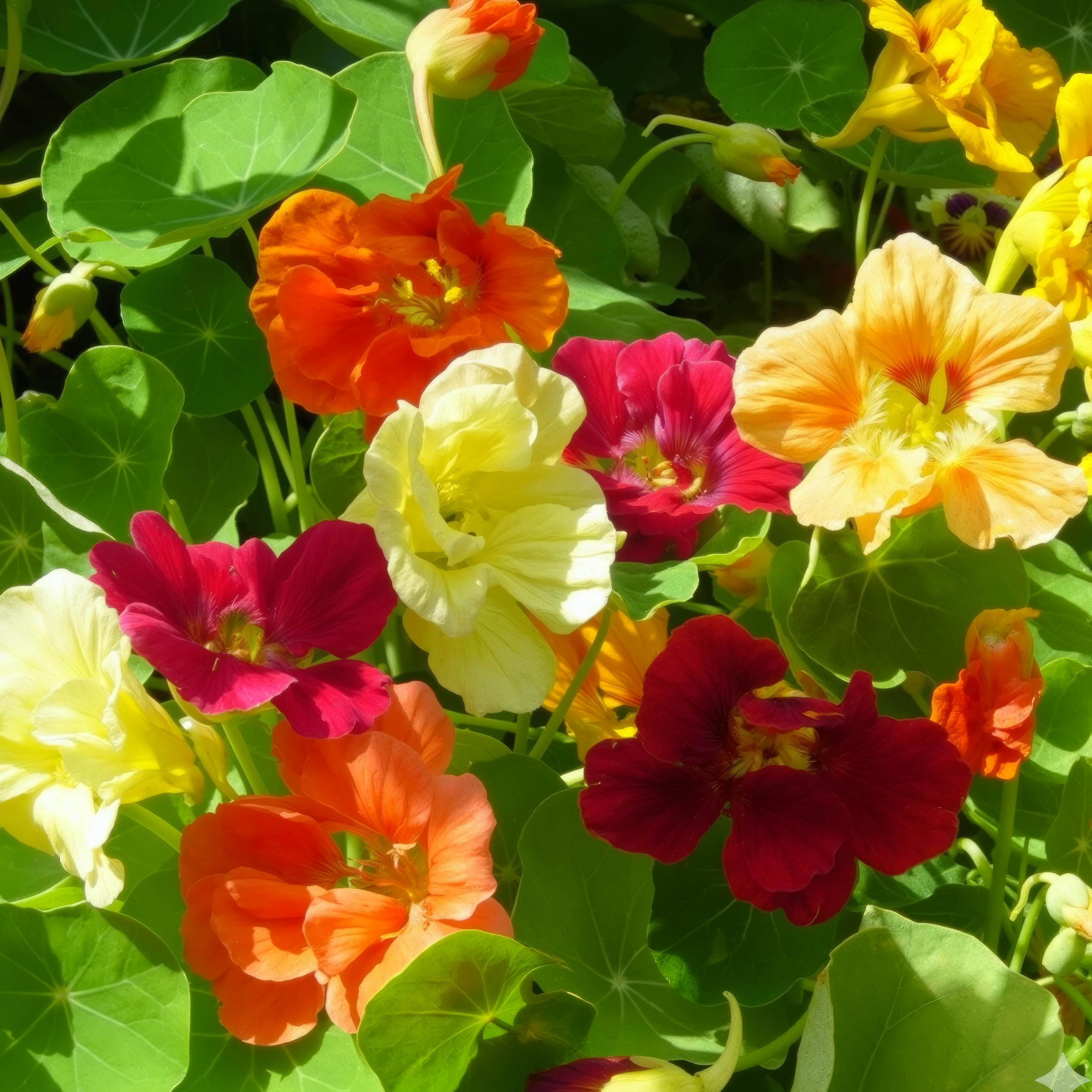 Seed Needs nasturtium edible flowers elevate salads and garnishes with peppery bite