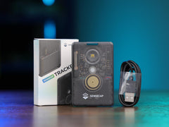 Seeed Studio SenseCAP Card Tracker T1000-E GPS AG3335 module for precise outdoor positioning.
