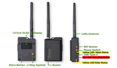 Seeed Studio Wio Tracker L1 Pro 2000 mAh battery for long deployments.