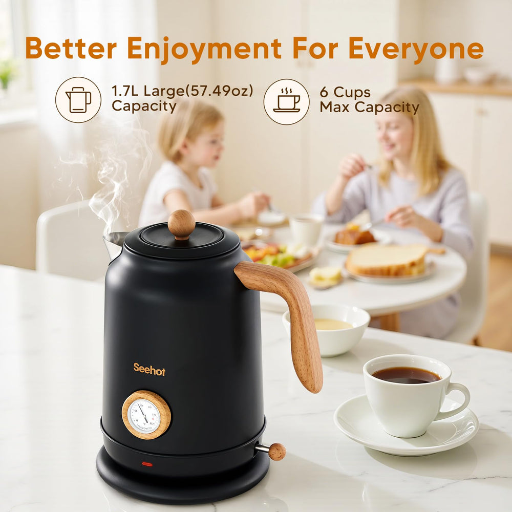 Seehot 304 stainless steel body ensures pure water and durable daily use.
