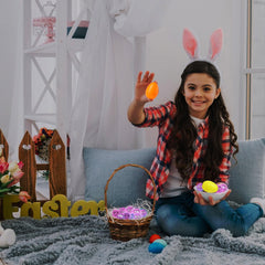 Seeiuua prefixed Easter eggs 18-pack for quick, ready-to-go gifting