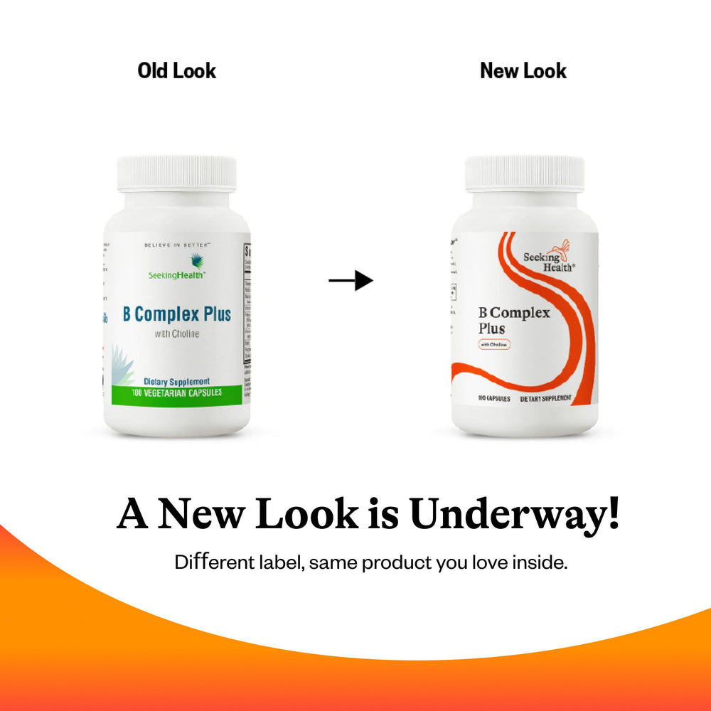 Quality packaging seal for Seeking Health B Complex Plus