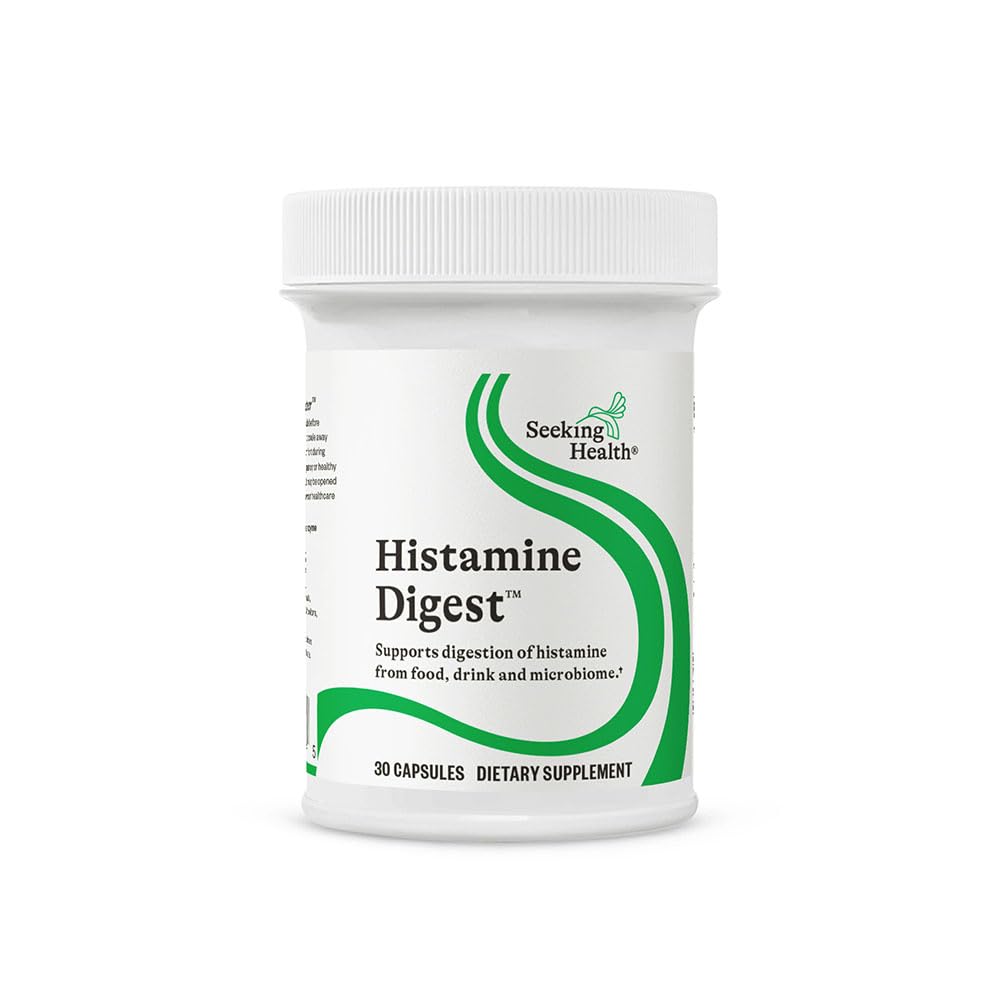 Seeking Health DAO Enzyme bottle front view for histamine support