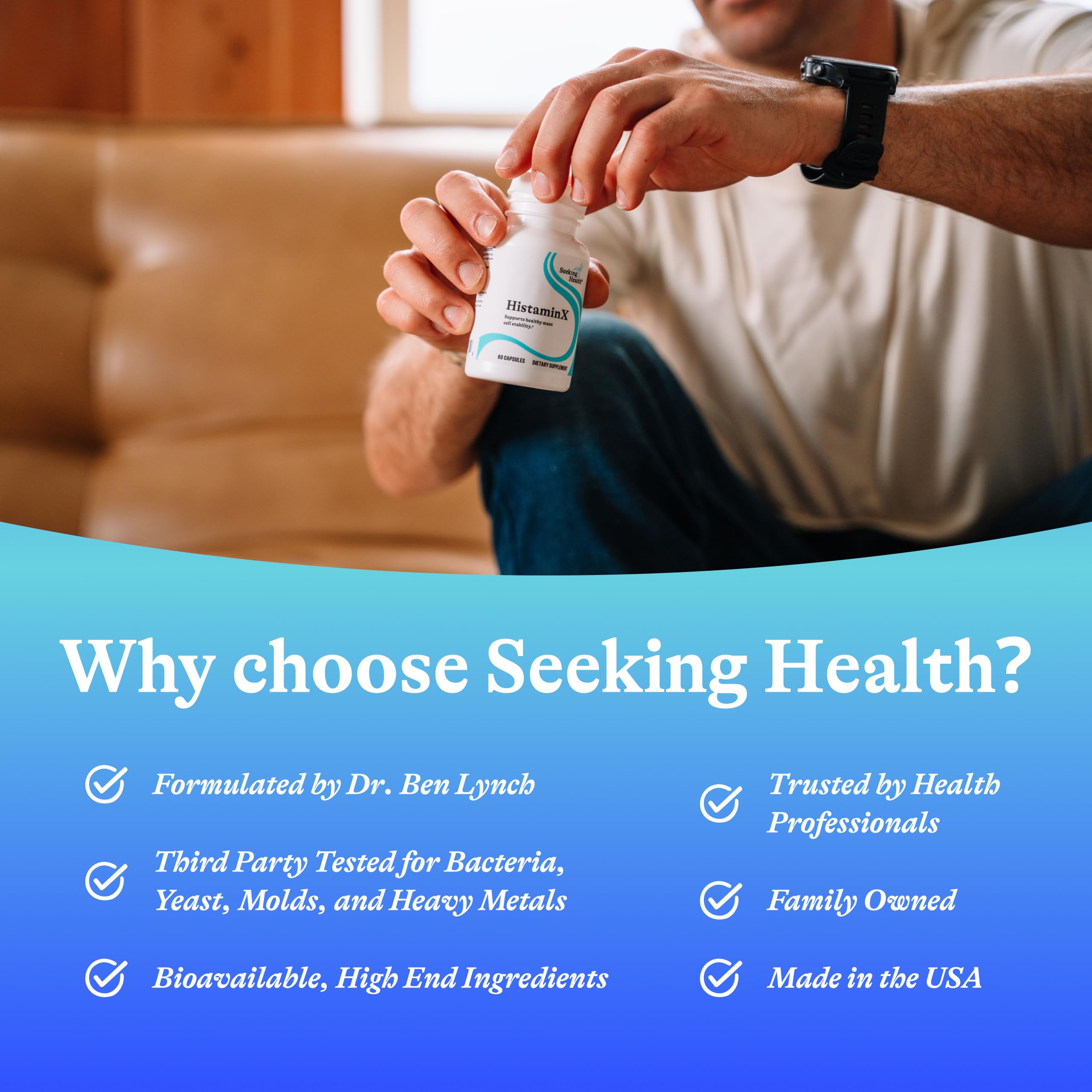 Seeking Health HistaminX antioxidant flavonoids support immune health