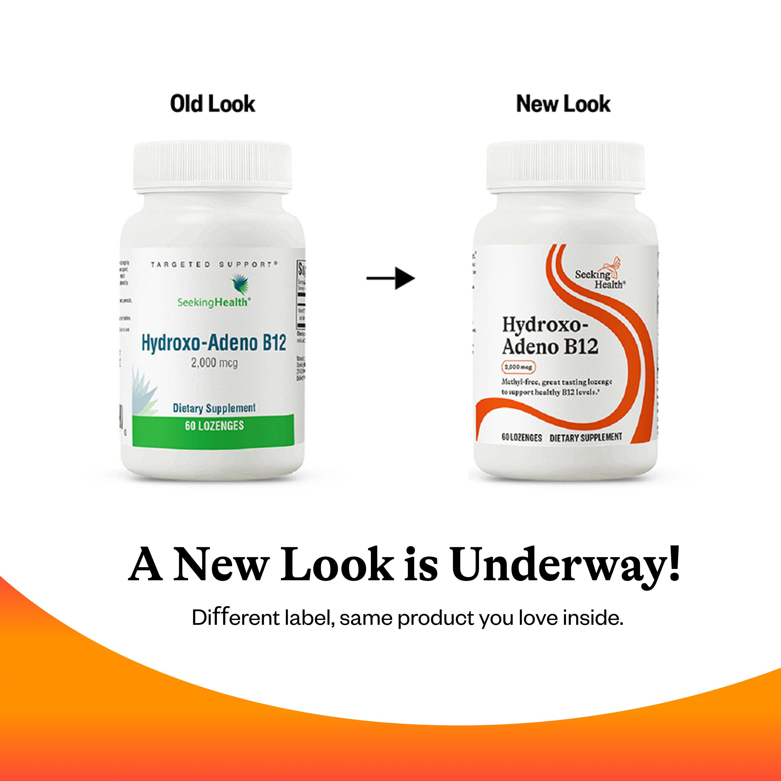 Seeking Health Hydroxo-Adeno B12 dissolve action suggests quick absorption potential.