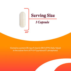 Seeking Health P-5-P immune-support bottle with clear benefits listed.