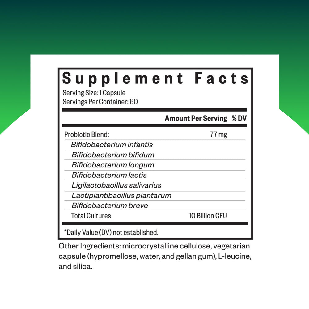 Seeking Health ProBiota HistaminX capsules neatly arranged imply easy daily dosing.