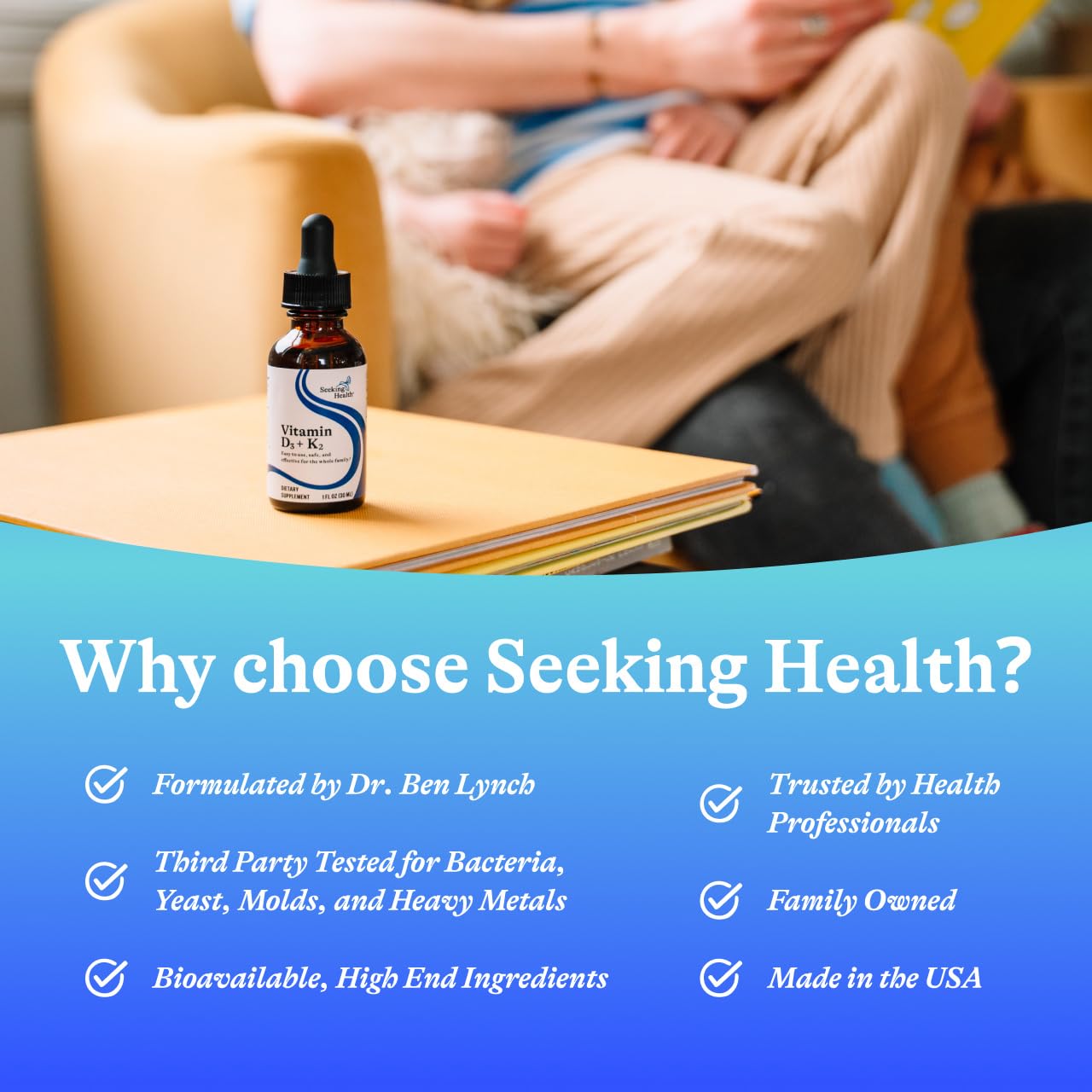 Sealed packaging ensures allergen-free formula and quality control.