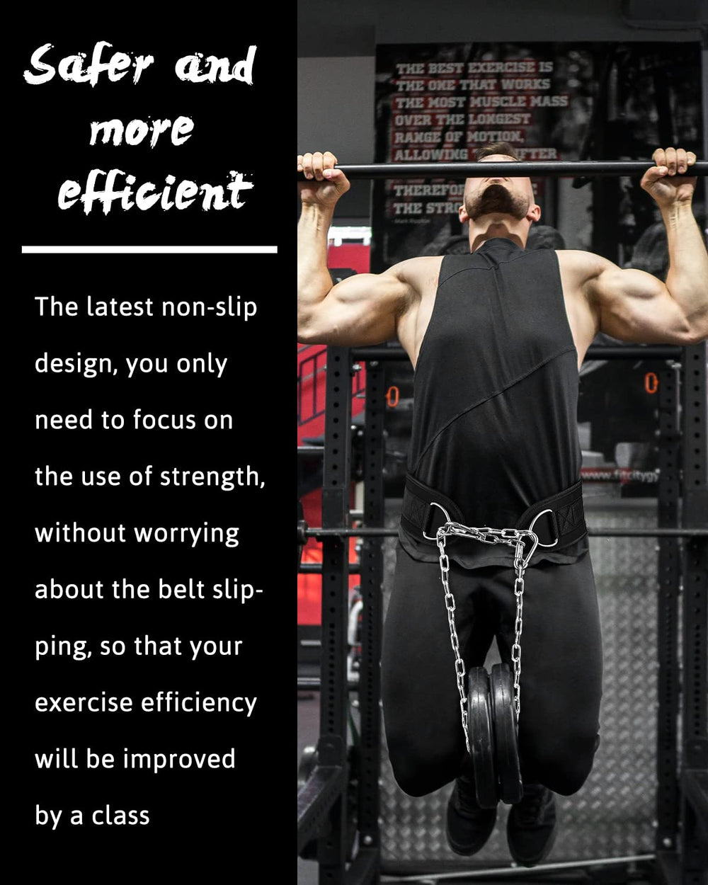 Seektop dip belt worn at the waist, featuring comfortable neoprene fit.