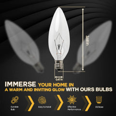 Seentech ceiling fan light bulb provides warm 2700K glow for comfort