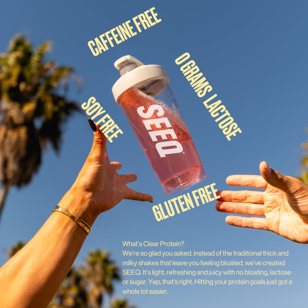 SEEQ Clear Whey Isolate keto-friendly powder fits low-carb days.