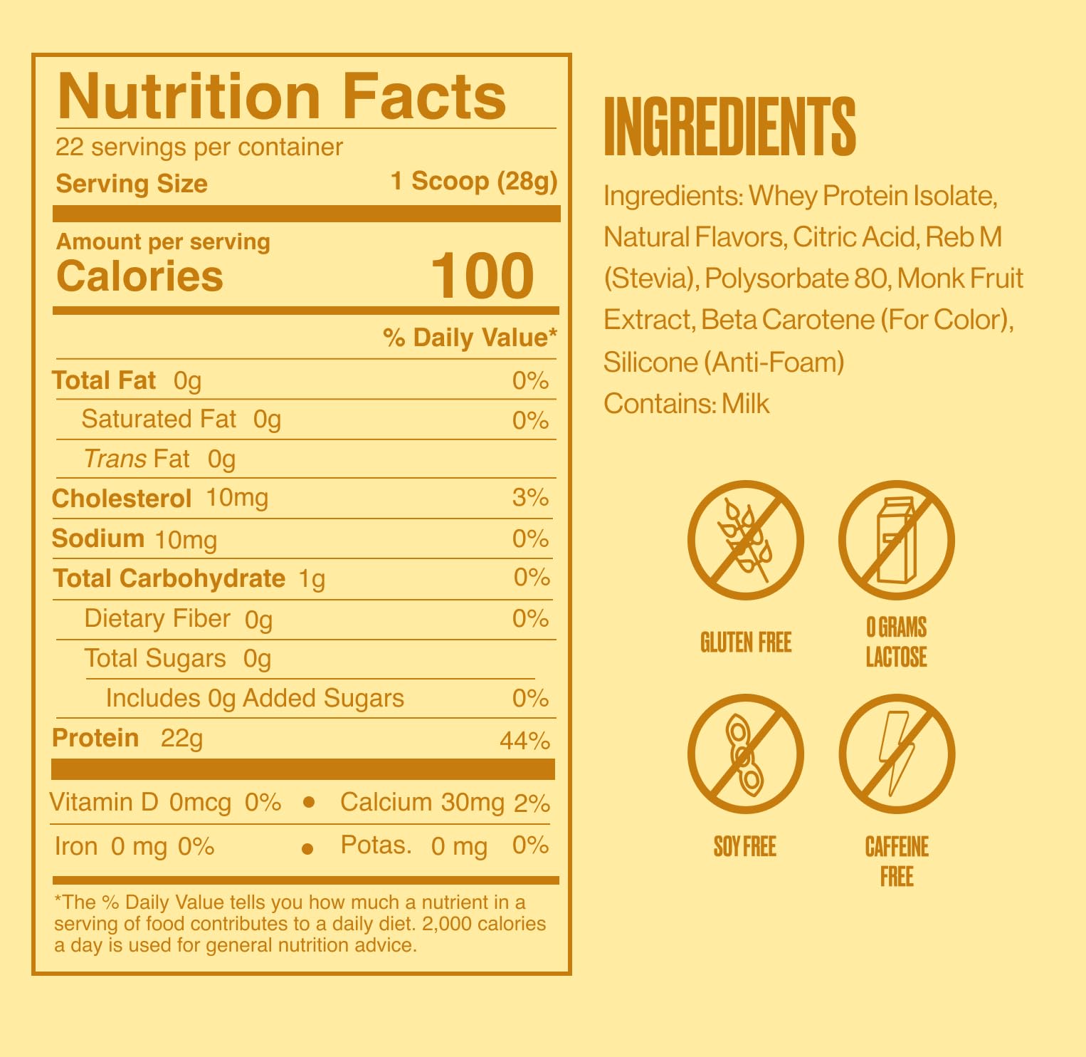 SEEQ Clear Whey Isolate 0g sugar appeals to sugar-conscious shoppers.