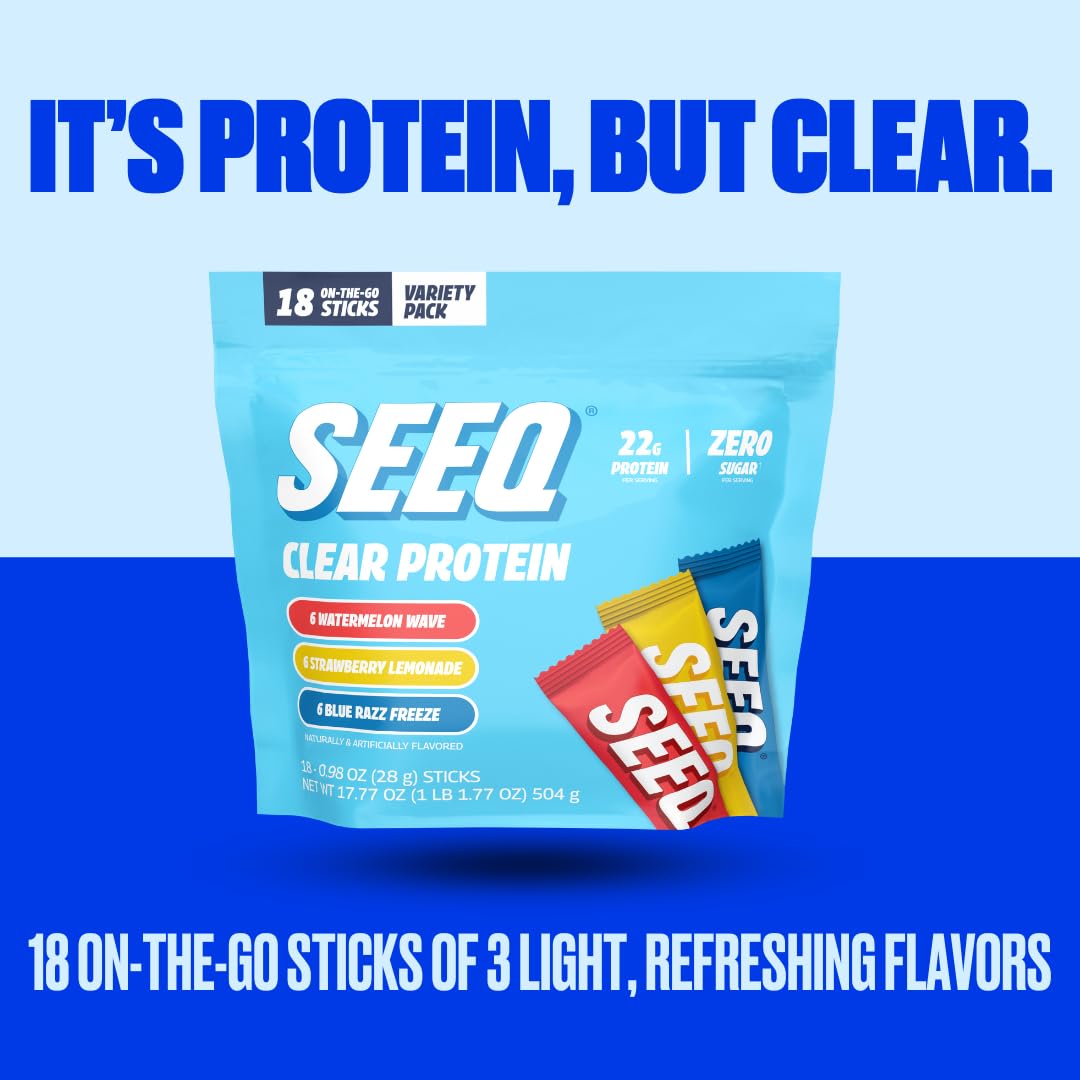 SEEQ travel-ready single-serve packets for on-the-go fueling