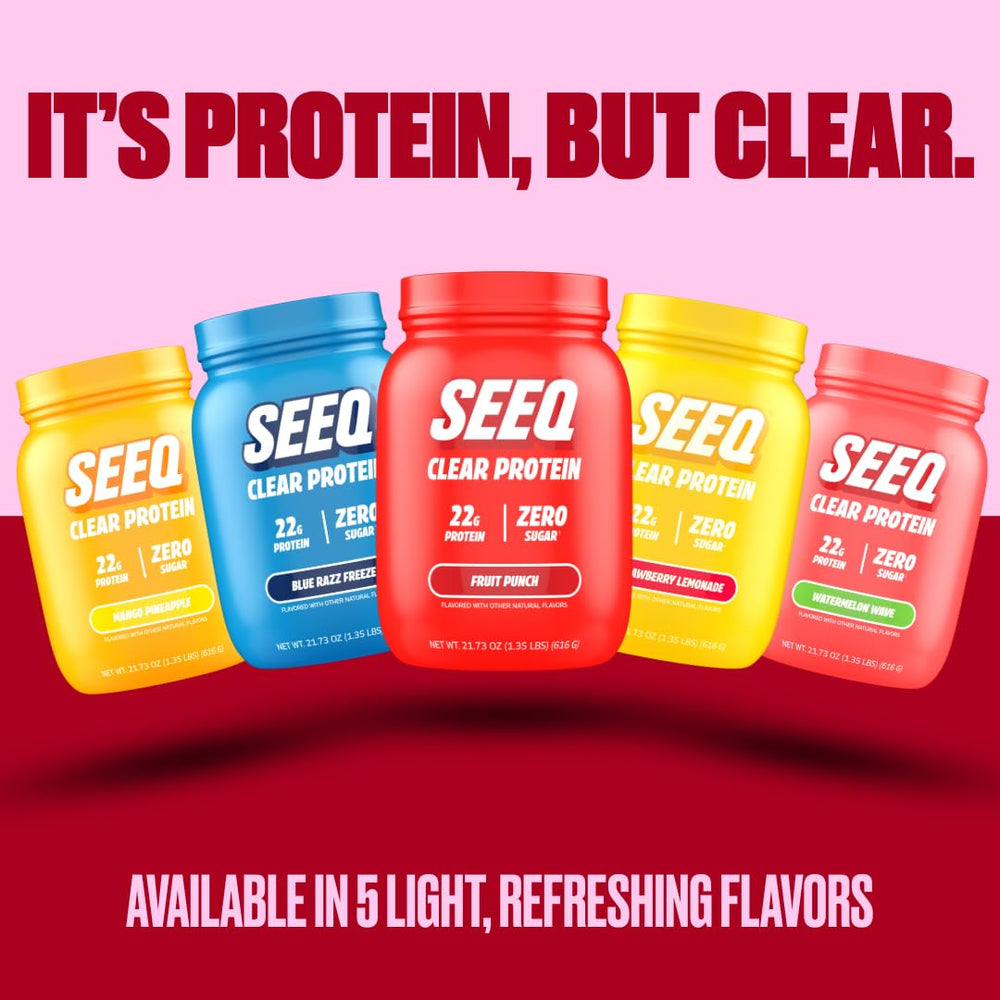 SEEQ clear-label shows zero sugar and keto-friendly nutrition