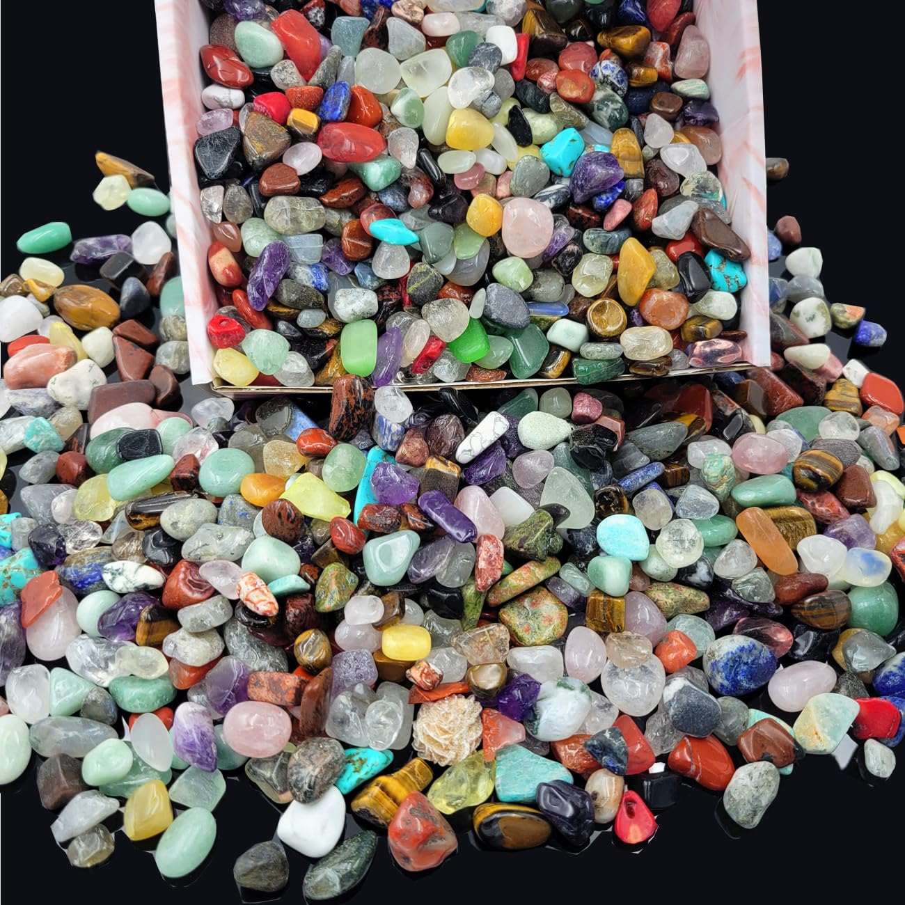 SeeuFun 800pcs gemstones set box for education and learning
