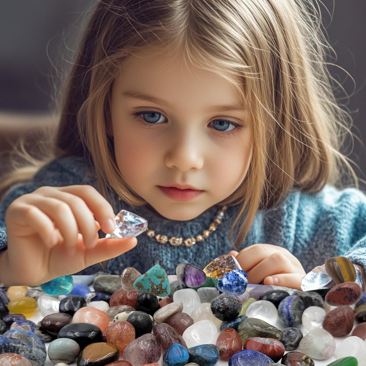 SeeuFun natural rough crystals for energy-inspired meditation and decor