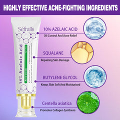 Sefralls cream on finger swatch demonstrates easy daily layering in skincare.