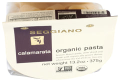 Seggiano Organic Calamarata pasta cooking action on stove great for quick weeknight meals.