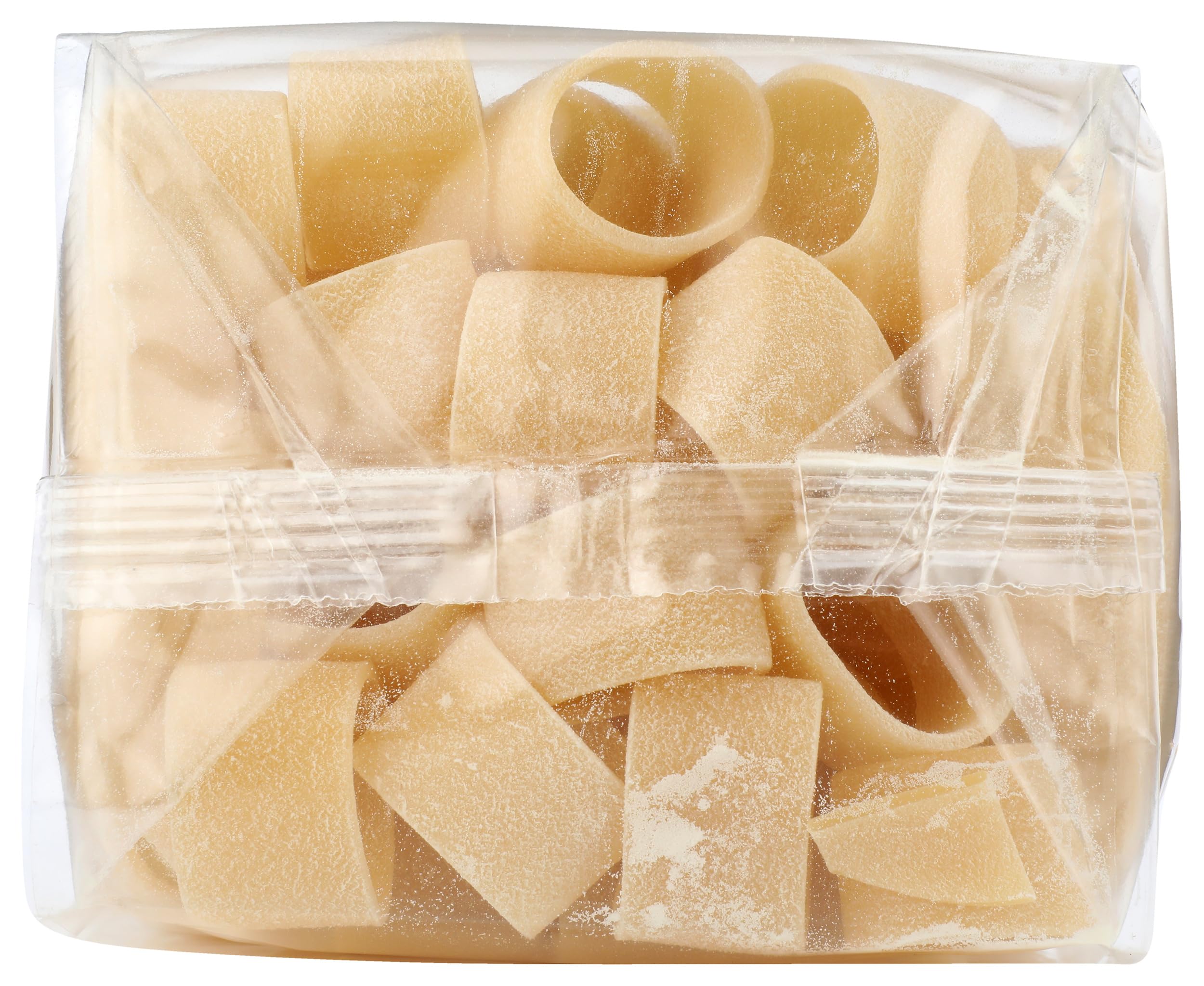 Seggiano Organic Calamarata pasta on store shelf premium Italian choice.