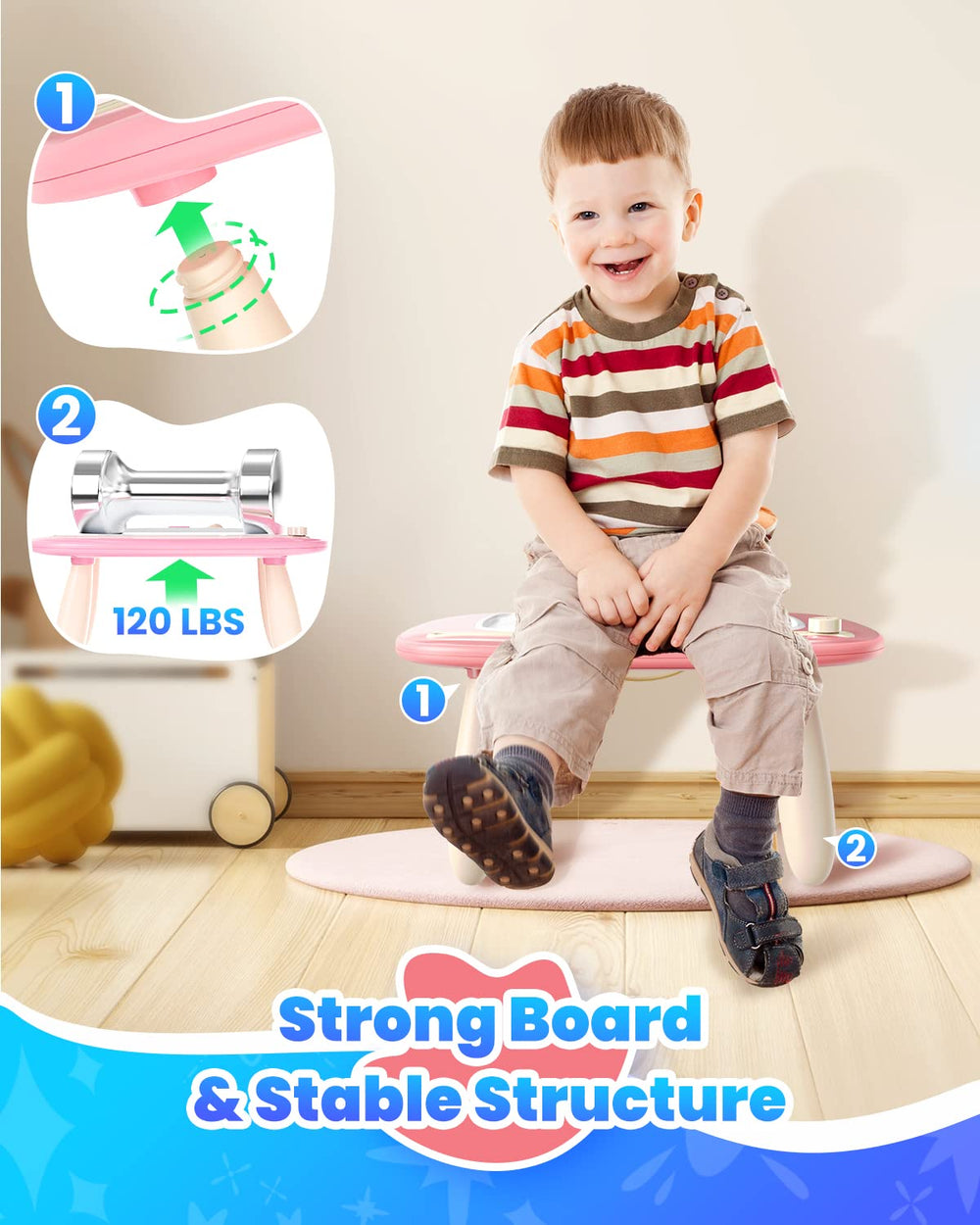 Erasable drawing surface on Seimome board for quick, mess-free reuse