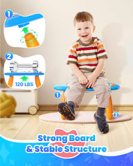 Seimome portable travel-size blue doodle board for on-the-go creativity.