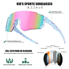 SEKKAF lightweight 26-gram sunglasses provide comfortable sports wear.