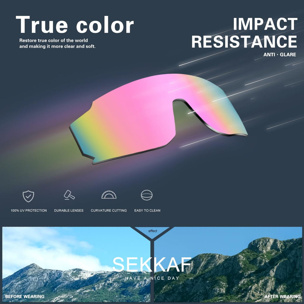 SEKKAF kids sunglasses ideal for baseball, cycling, softball, and other outdoors sports.