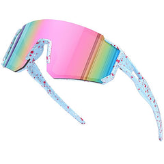 SEKKAF Kids Sunglasses with wrap-around design for complete outdoor eye protection.