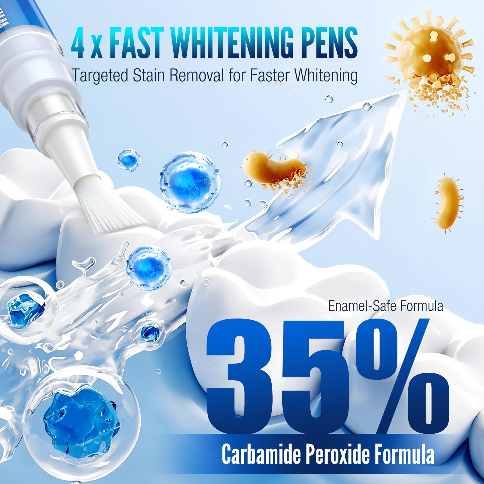 Selfea remineralizing pens designed to support enamel during whitening