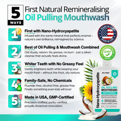 SELFWISE smooth non-greasy swish texture highlights easy daily mouth care