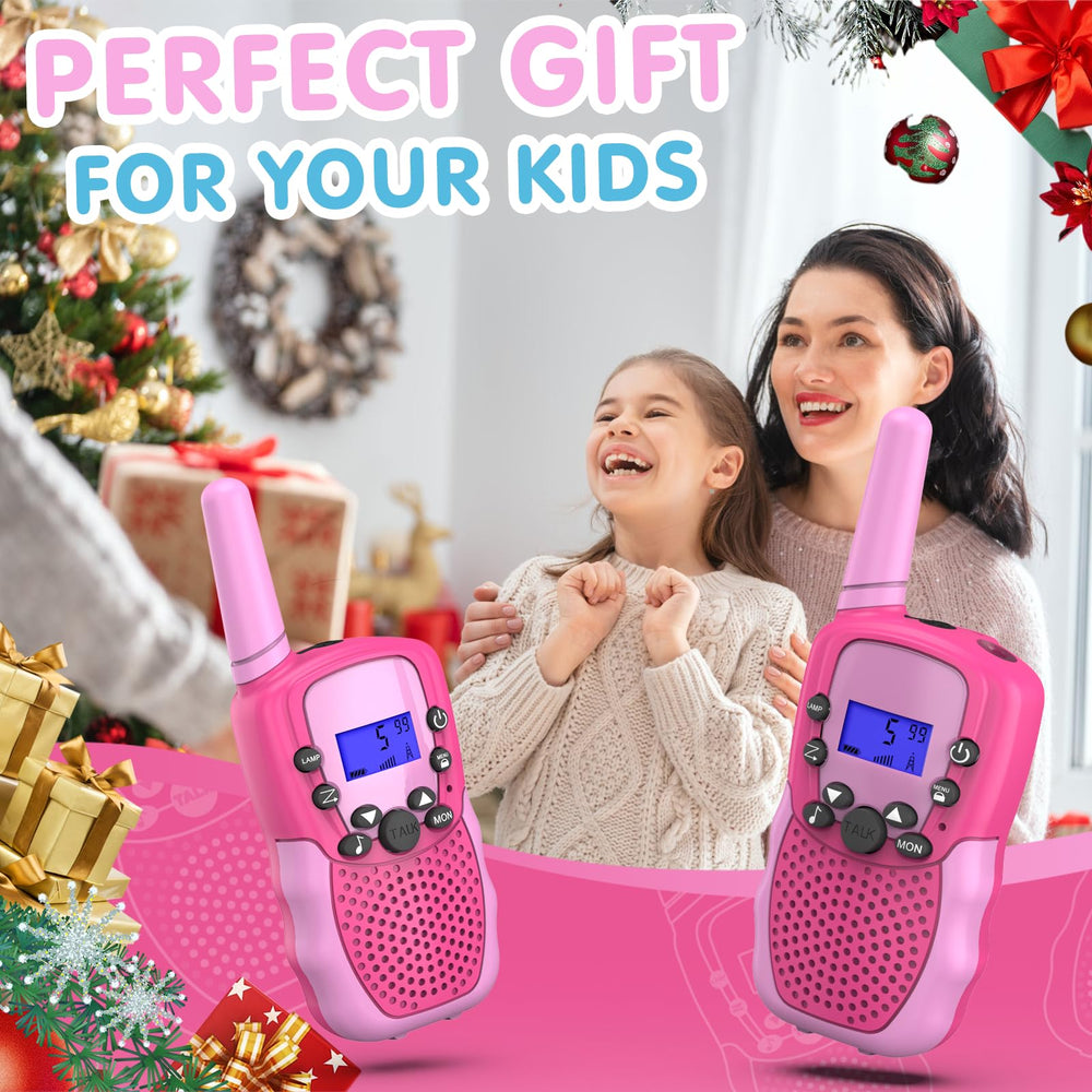 Selieve walkie talkie with easy push-to-talk operation for simple use.