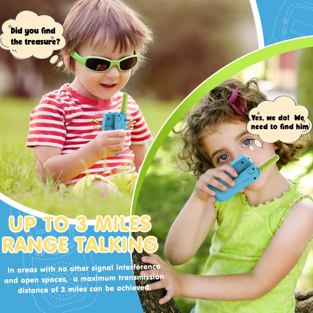 Selieve walkie talkies featuring key lock for safe channel use.