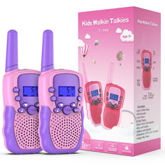 Selieve walkie talkies for kids, front view, compact ergonomic design.