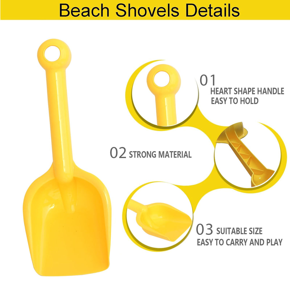 SELTERM Durable plastic sand scoop designed for rough digging.