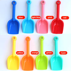 SELTERM Lightweight plastic shovel offers safe, easy digging for children.