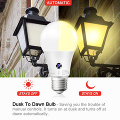 Sengled Dusk-to-Dawn garage light bulb welcomes you home after dark.